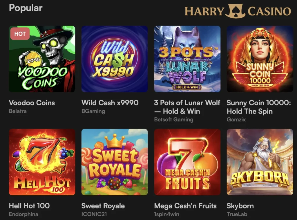 Harry Casino slots